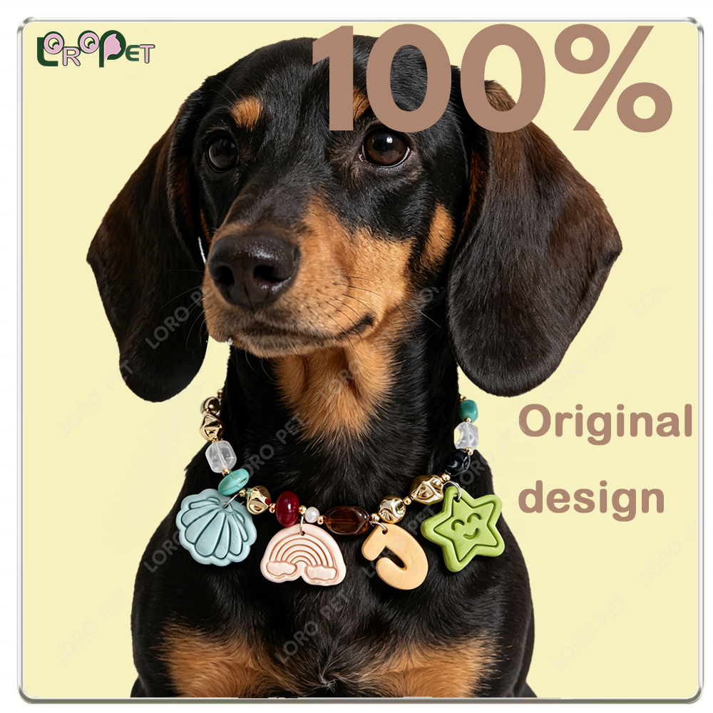 Original Design Handmade Beaded Pet Collar
